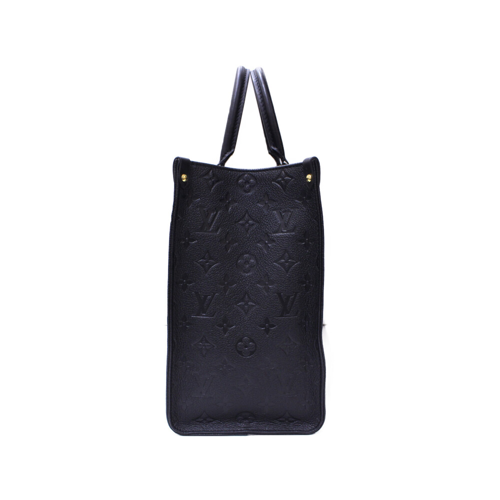 LOUIS VUITTON On the Go Empreinte Giant Noir Black Tote Shoulder Bag - Picture 2 of 7
